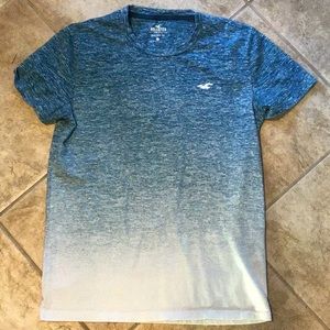 Turquoise Ombré “Must Have” Hollister Crew-Sz XS